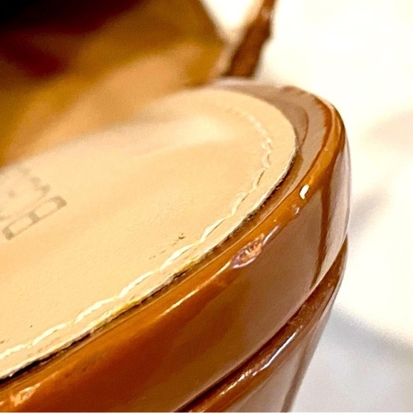 BCBGeneration Brown Heels in Transparent Vinyl Women’s Size 8.5 - Picture 9 of 13